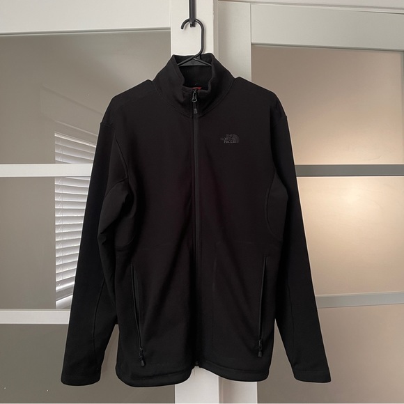 THE NORTH FACE | black zip up with mock neck - Picture 1 of 6